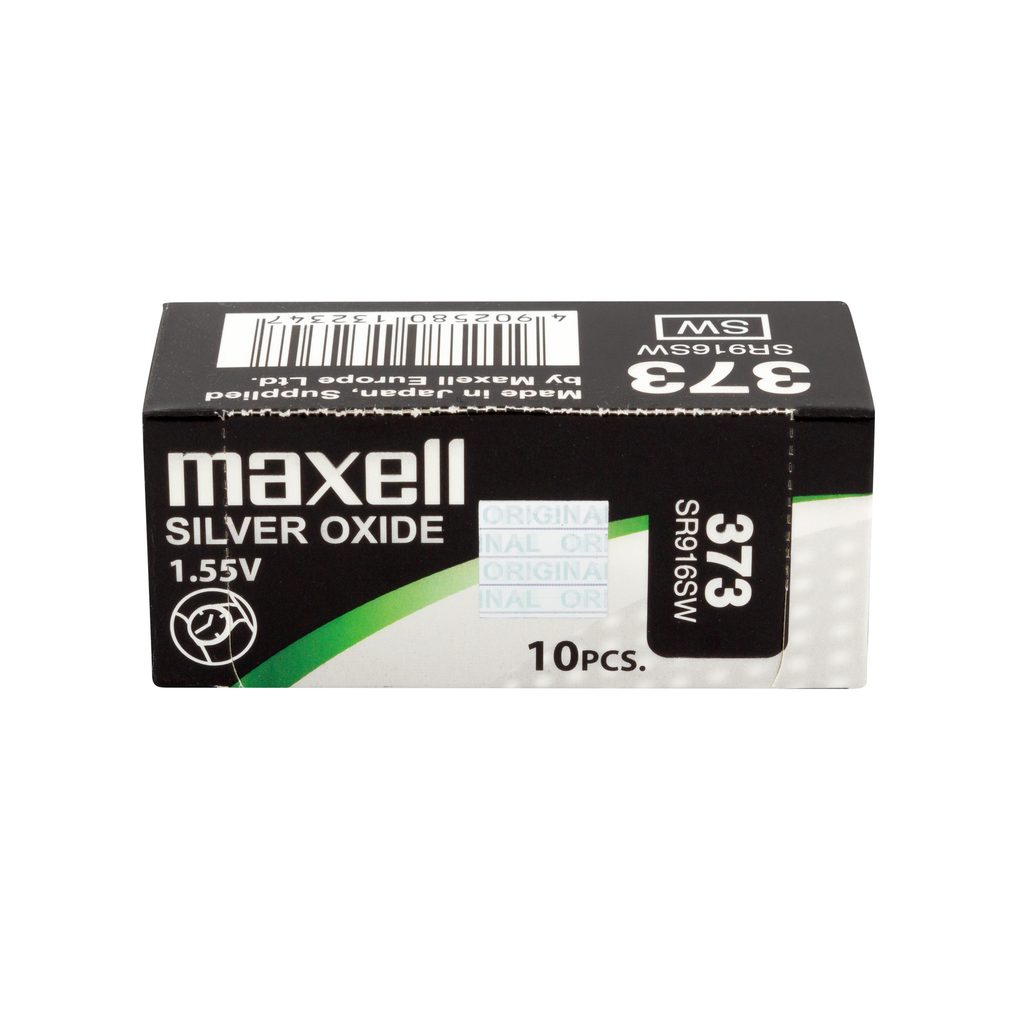 373 SR916SW 10 Piles boutons maxell 