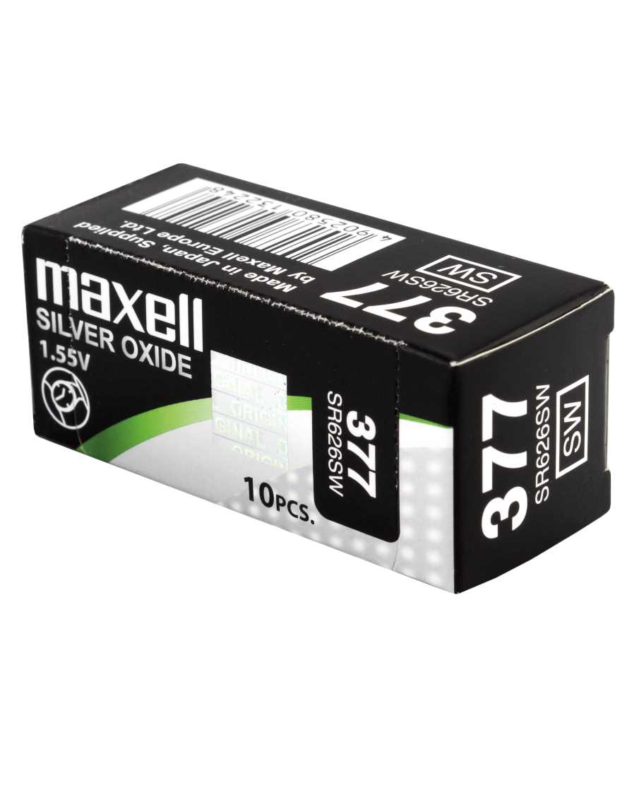 Maxell 377 V377 Uhren-Batterie SR66 SR626 AG4 SR626SW Made In JAPAN, ÖZEN  SAAT 4902580132248