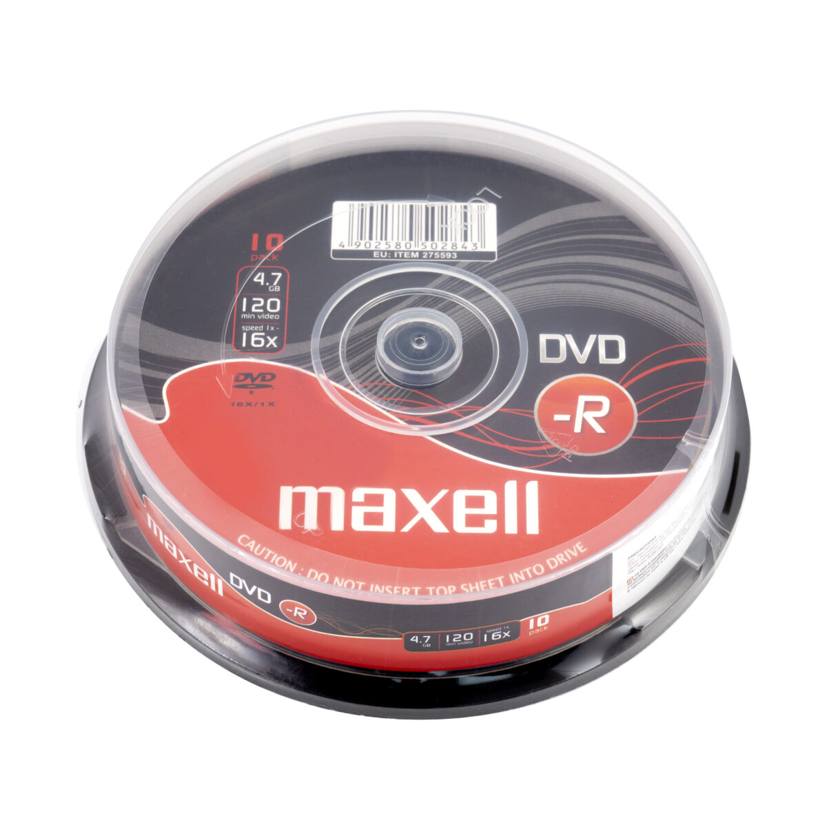 DVD-R 47 10 Pack Spindle - Maxell