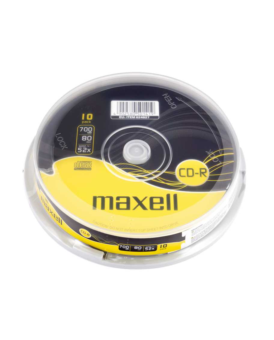 MAXELL CD-R AUDIO80 SPEED 1-24X