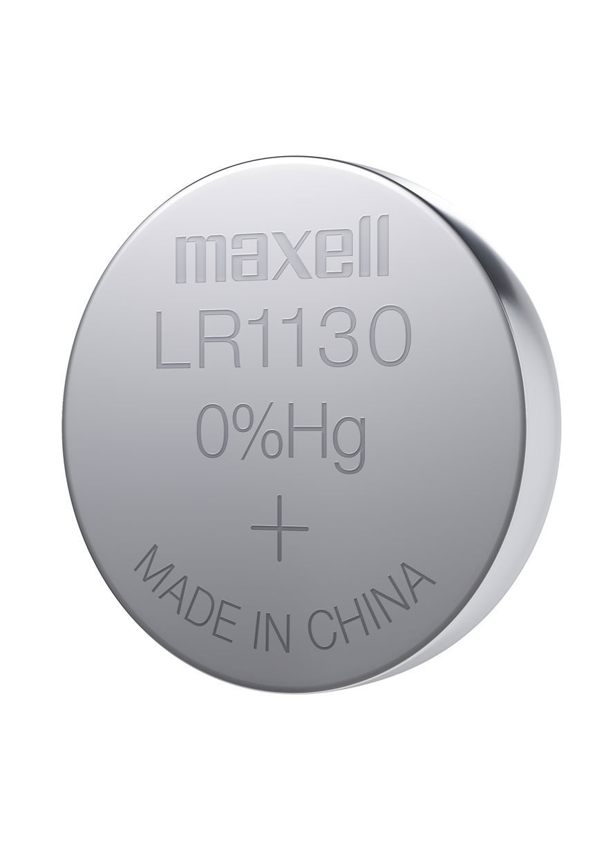 Maxell LR1130 Pile Bouton alcaline, 10 pièces sous Blister