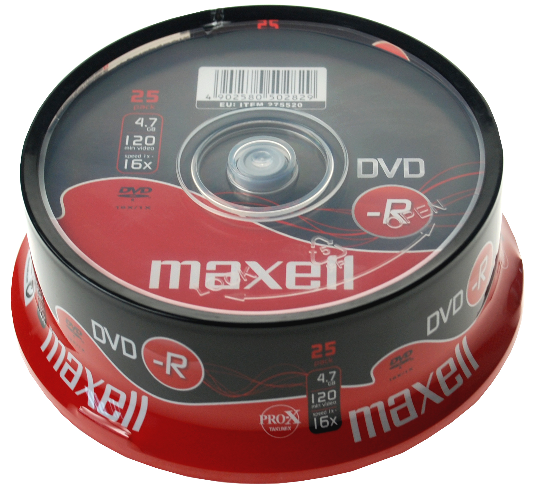 Maxell DVD-R x 25 4.7 Go 275520.20 