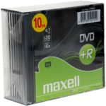 DVD+R 47 10 Pack 5mm Jewel Case