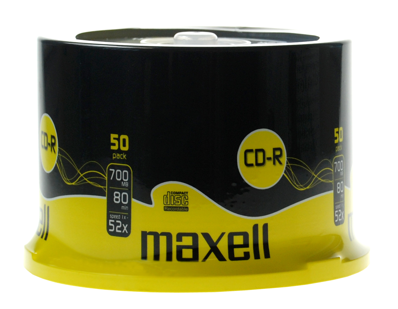 CD-R 80 50 Pack Spindle - Maxell